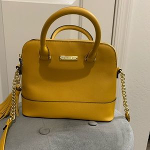 Madden Girl mustard crossbody